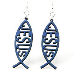 Fish JESUS Earrings