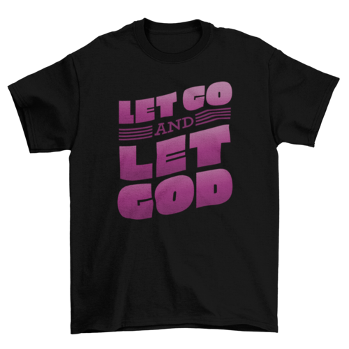 Religious god quote t-shirt